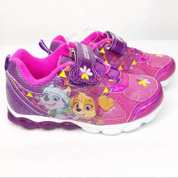 Nickelodeon Other - Paw Patrol Nickelodeon Girls Sz 9 light up shoes